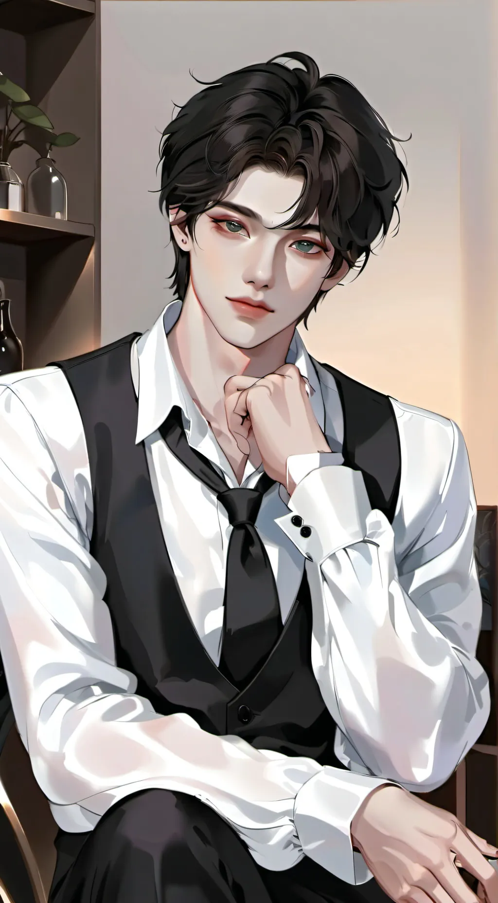 ai character: Asami background