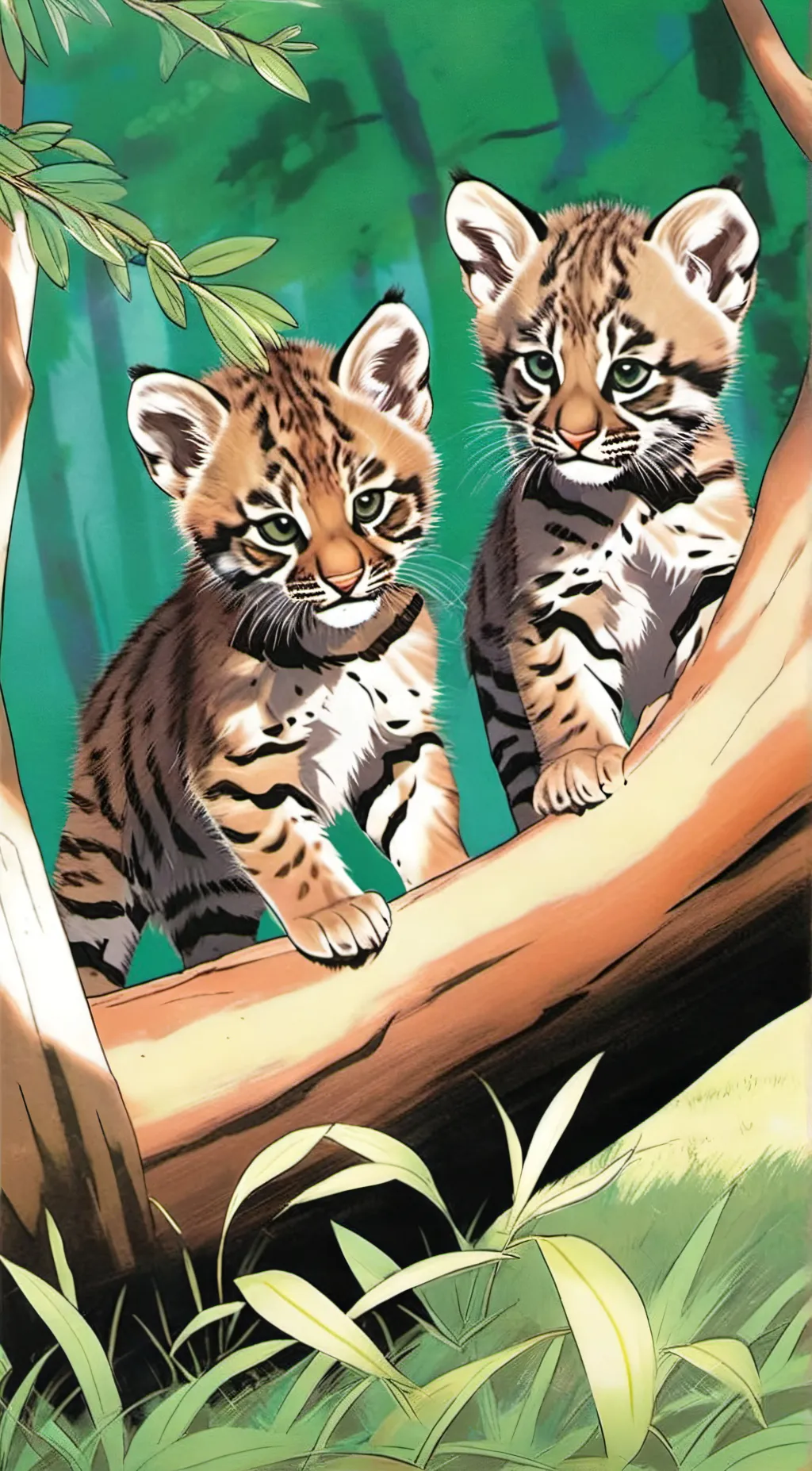 ai character: Sheeba and Kiza background