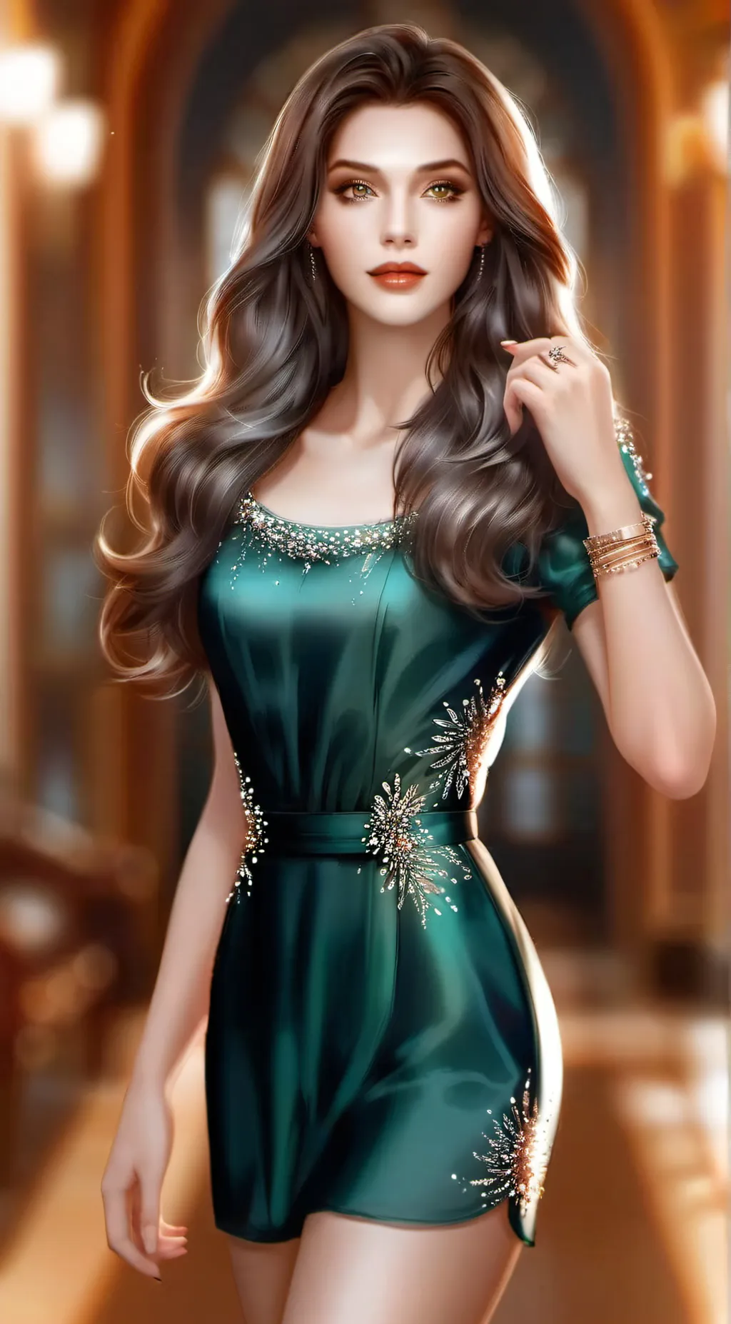 ai character: Jade background