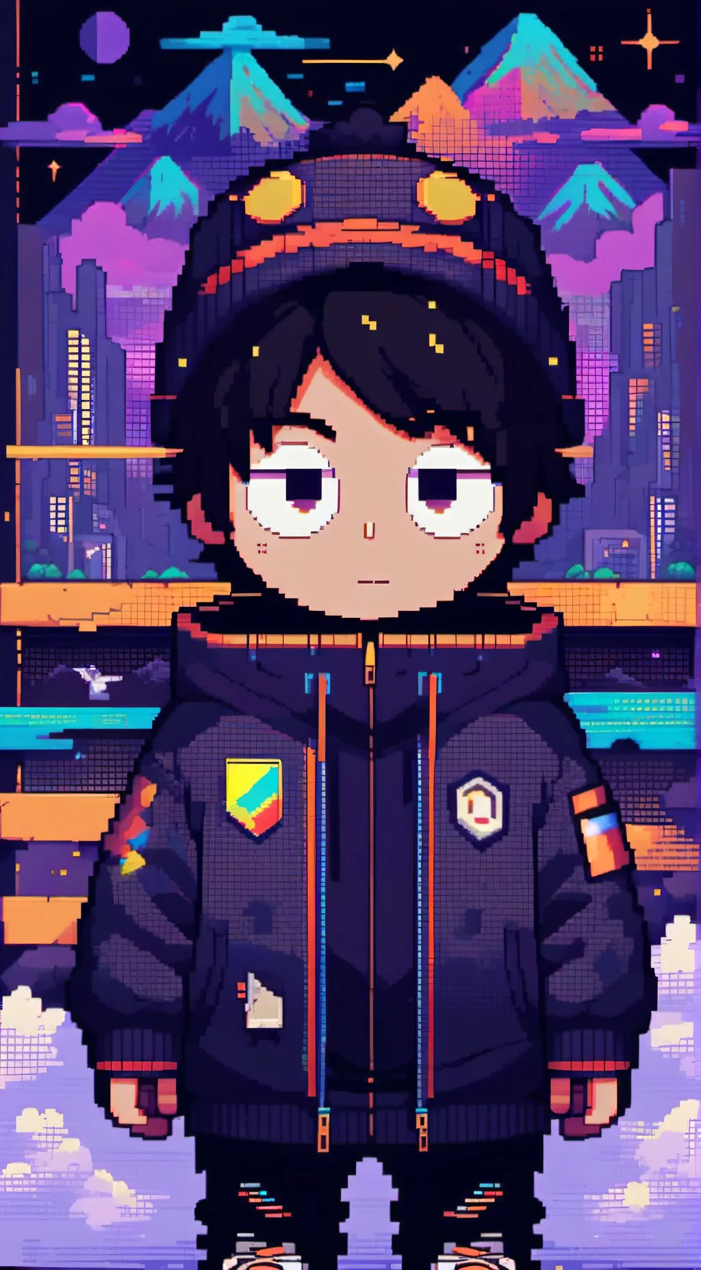 ai character: easti background