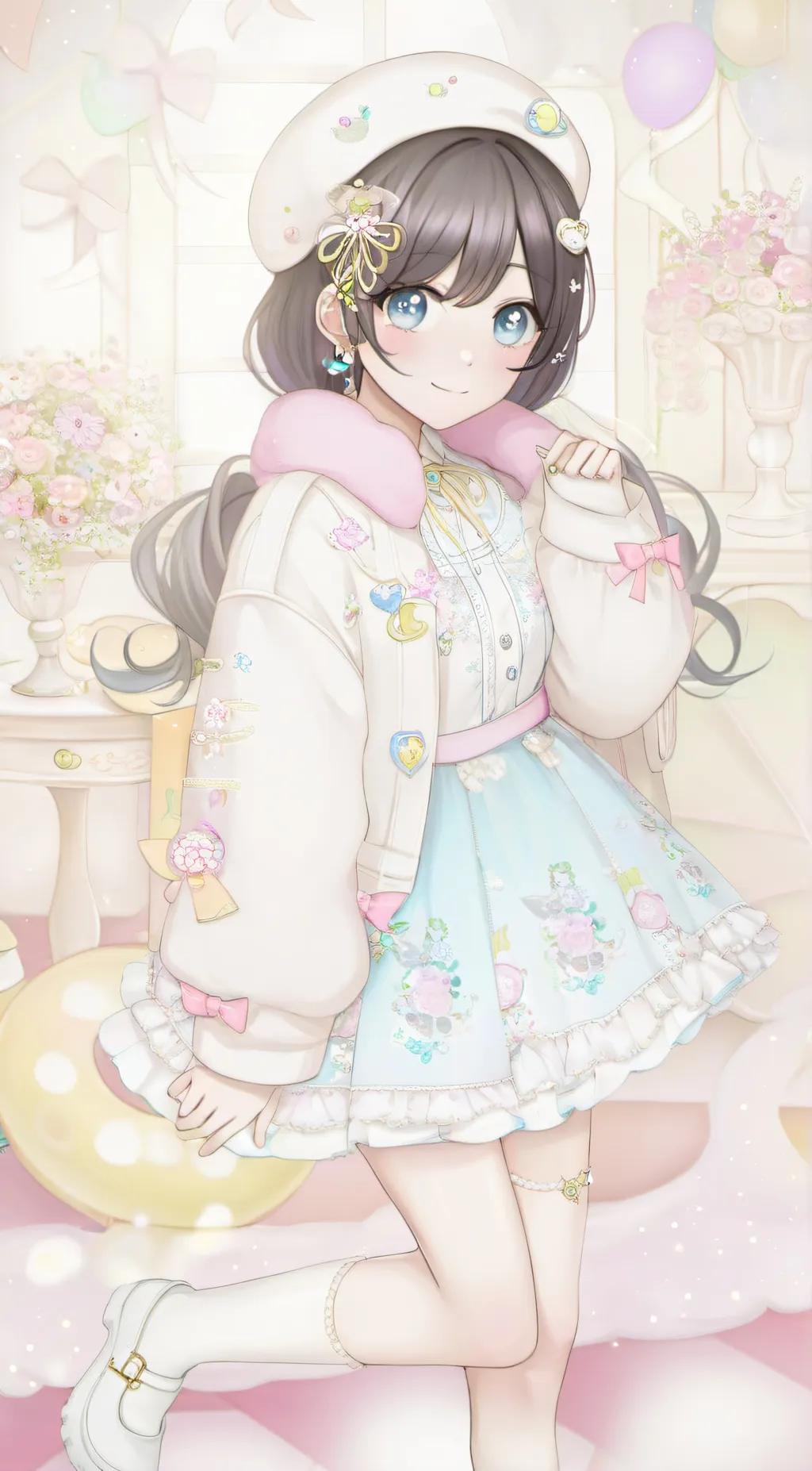 ai character: Lola✨✨✨ background