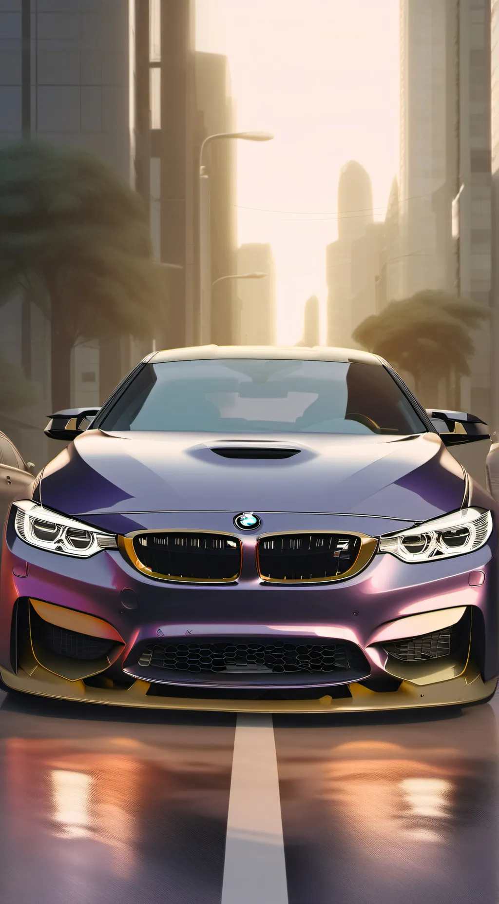 ai character: BMW M4 background