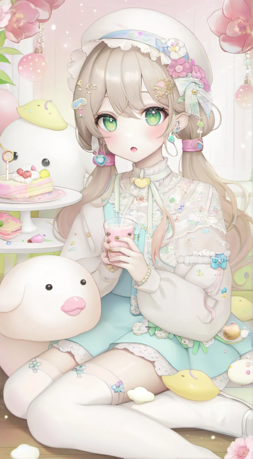 ai character: Yuki Luna background