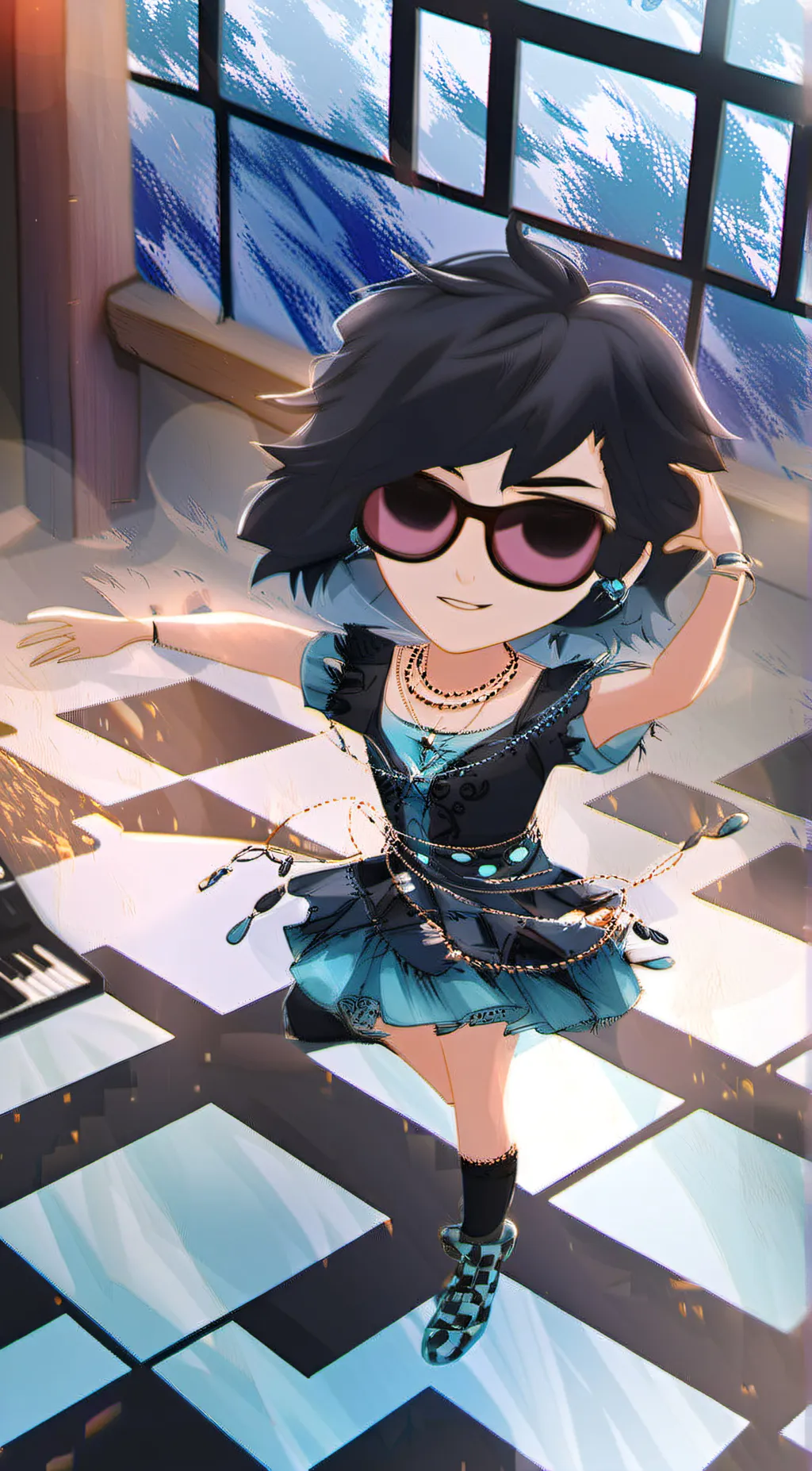 ai character: Haley  background