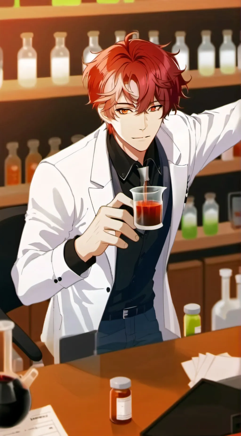 ai character: Aran background