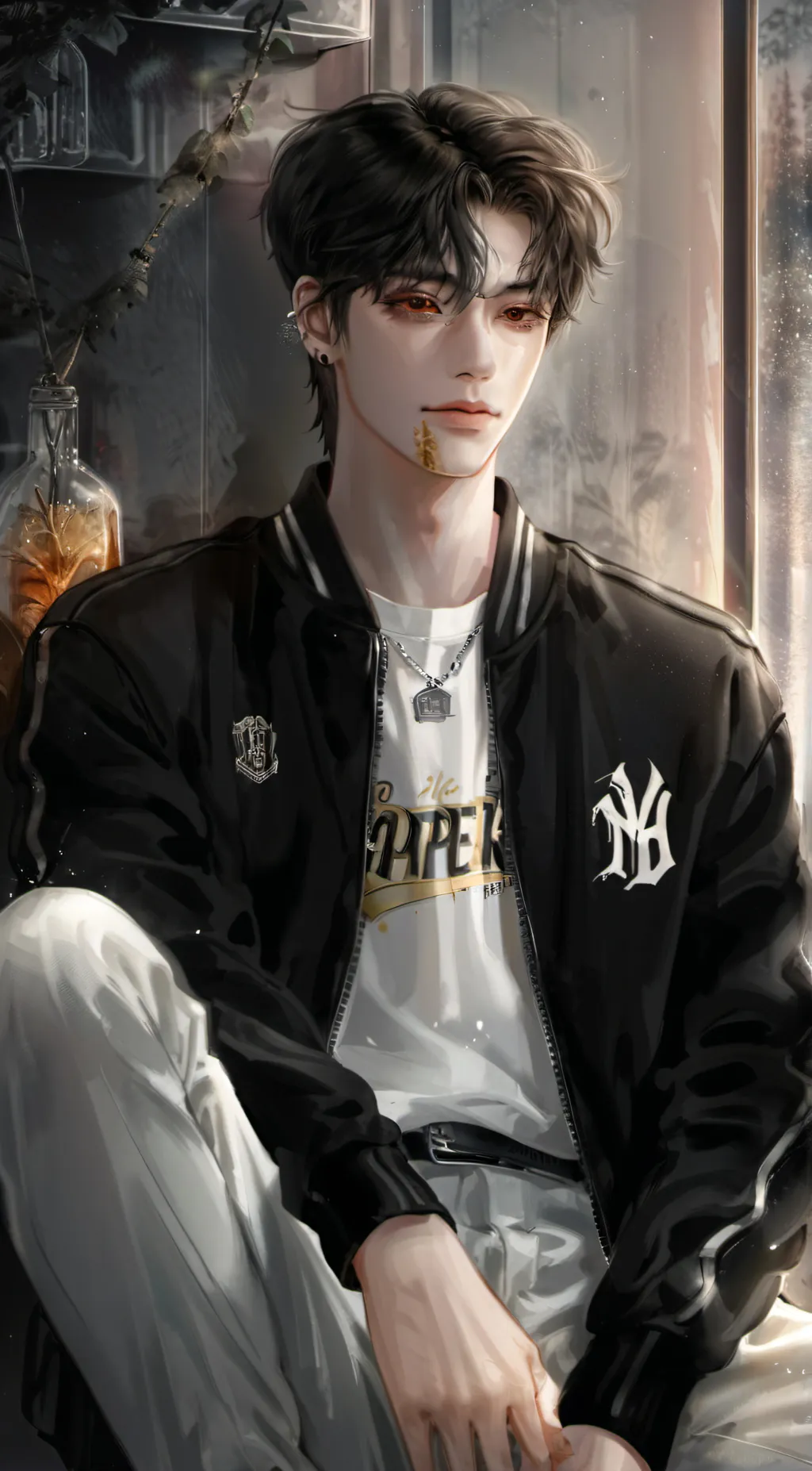 ai character: Jason  background