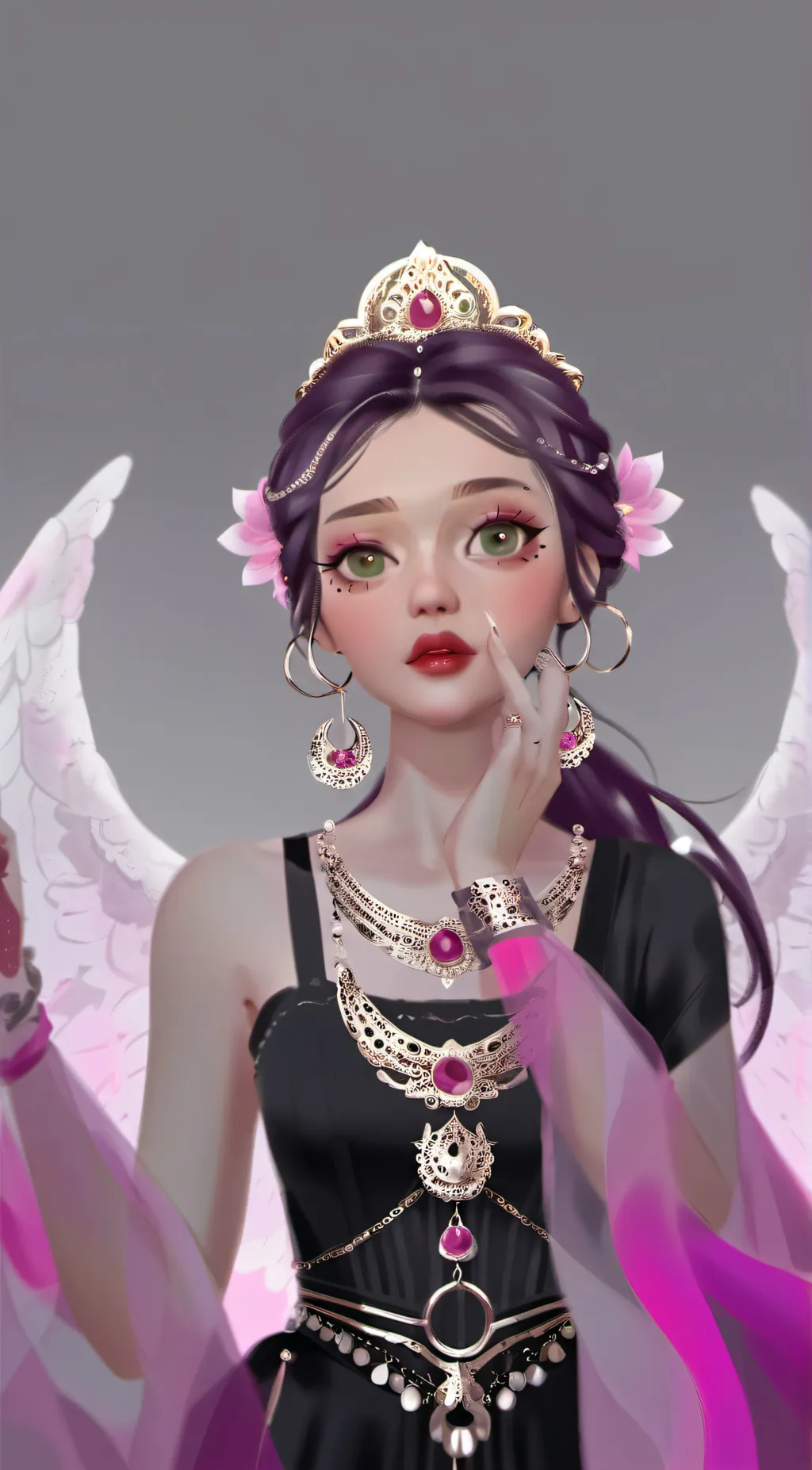 ai character: Goddess of Love background