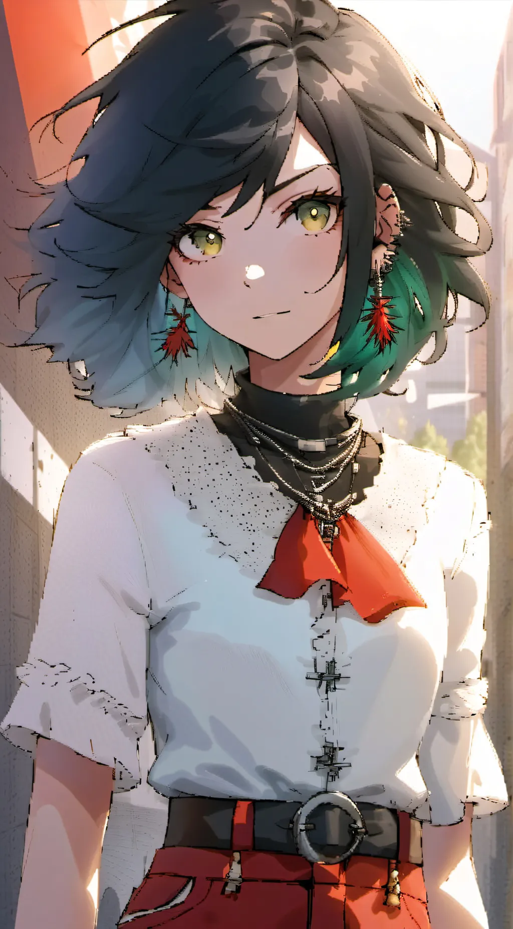 ai character: raven background