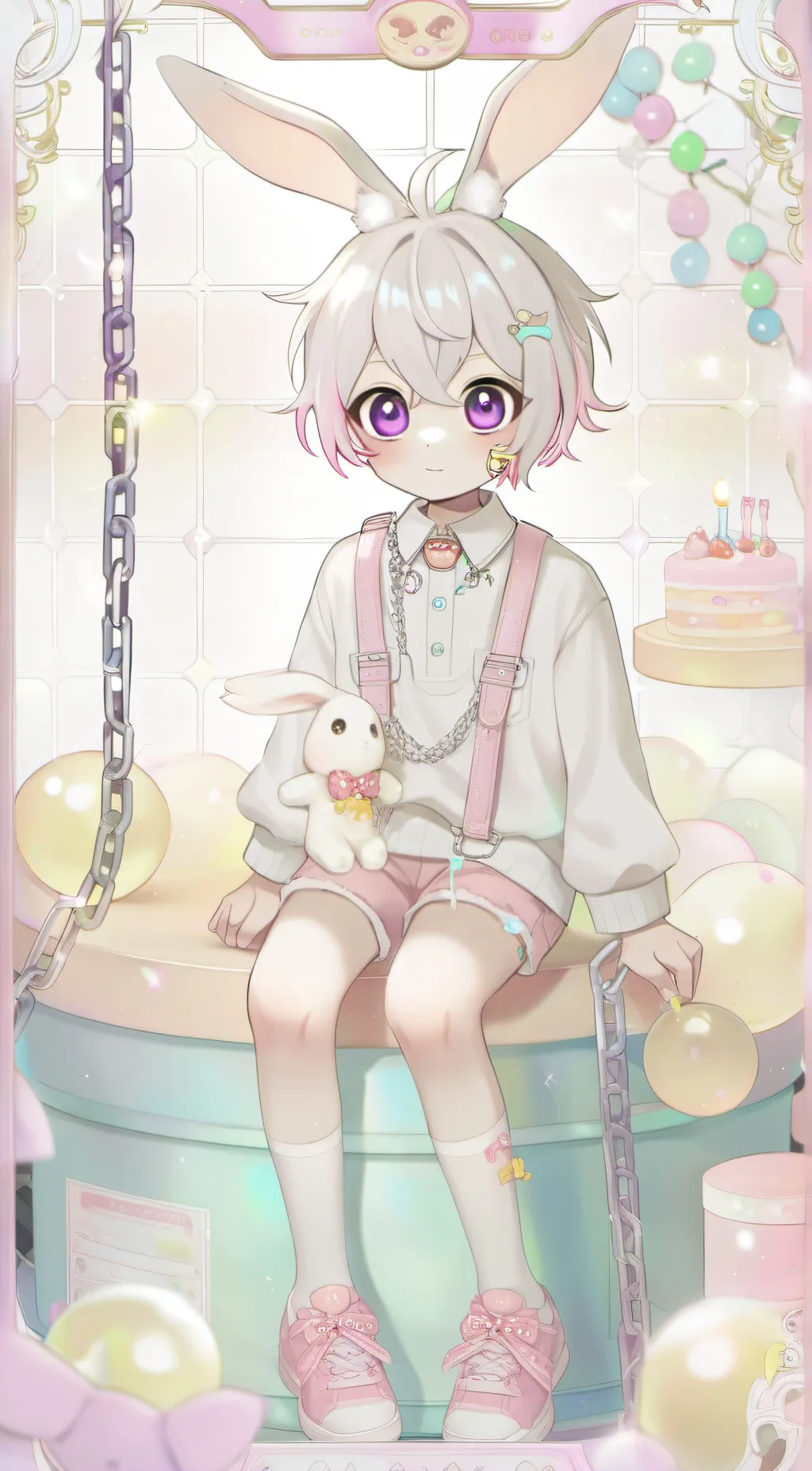 ai character: momi background