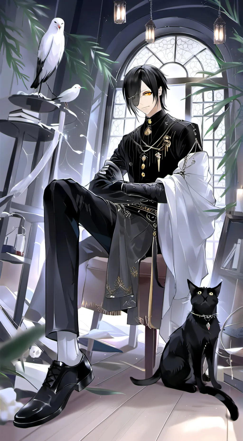 ai character: Alex  background