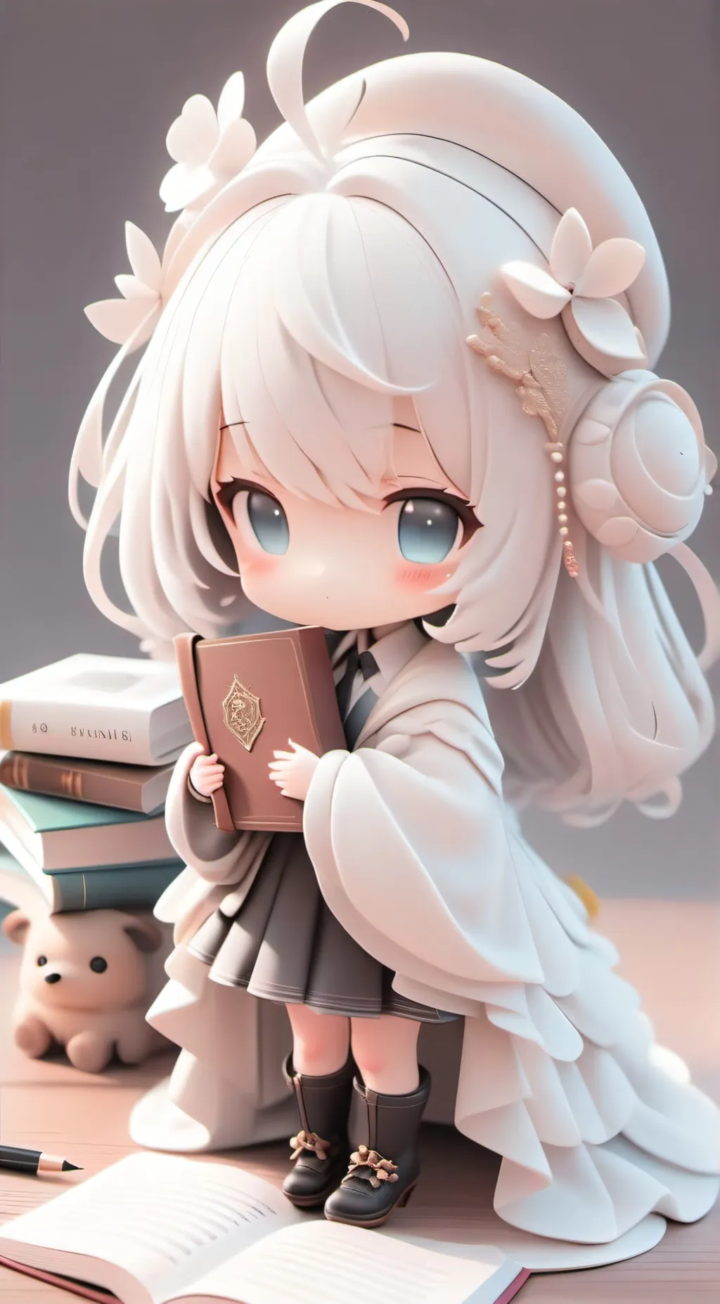 ai character: Mana background