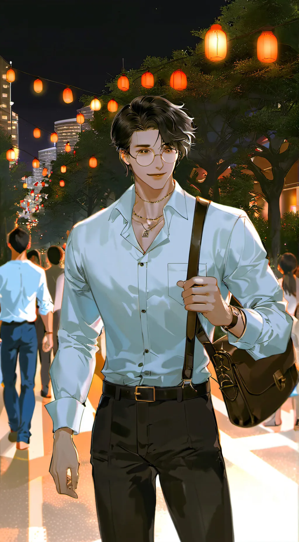 ai character: Liam background