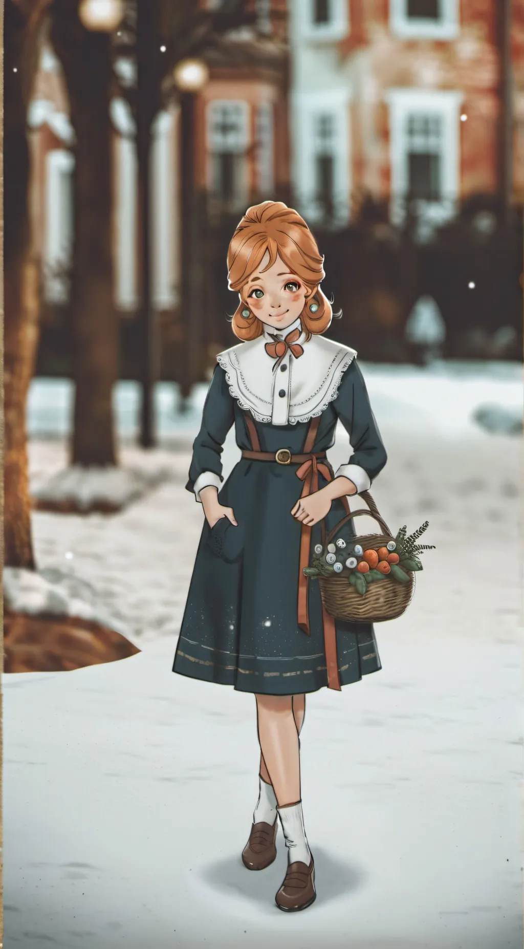 ai character: 🎀elizabeth🍦 background