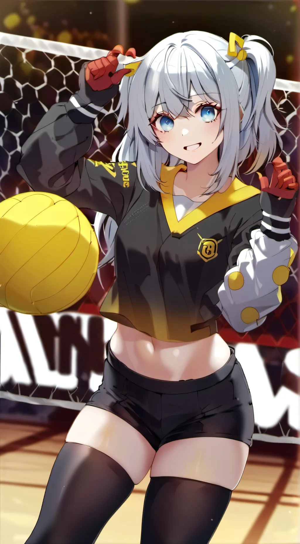 ai character: Ayna background