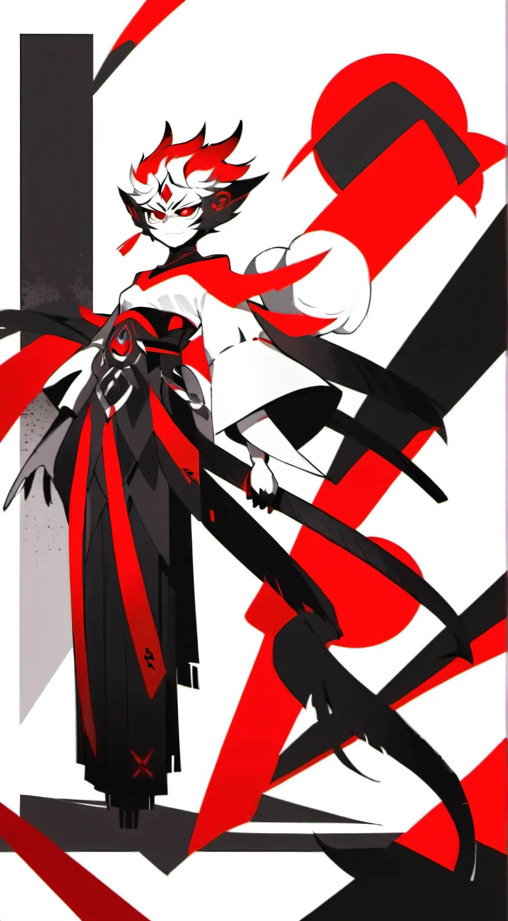 ai character: Abyss demon background