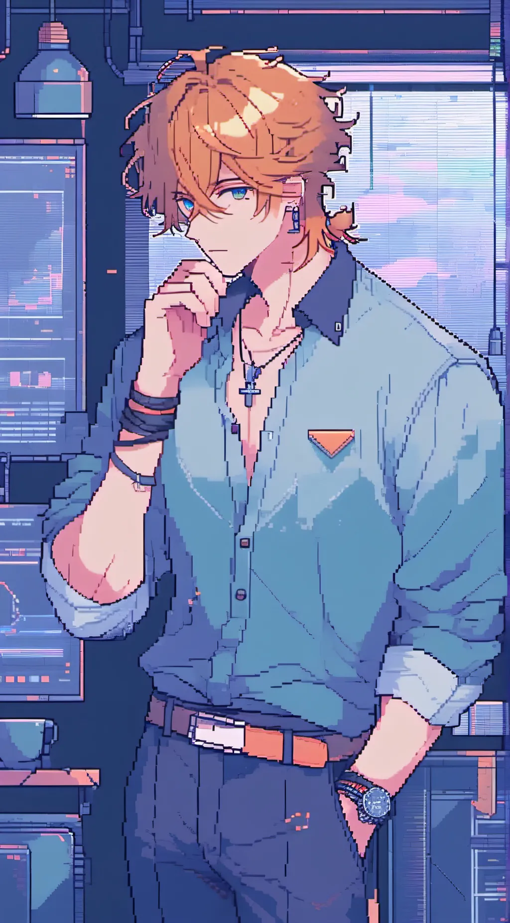 ai character: Childe/tartaglia background