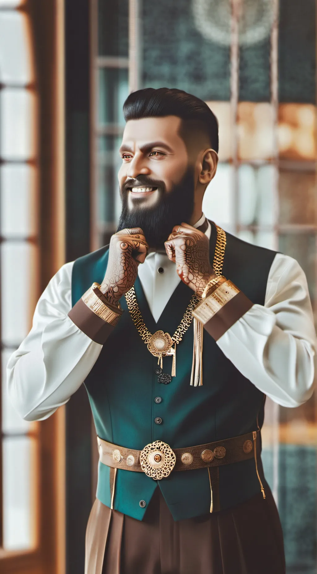 ai character: Kyle Larson background