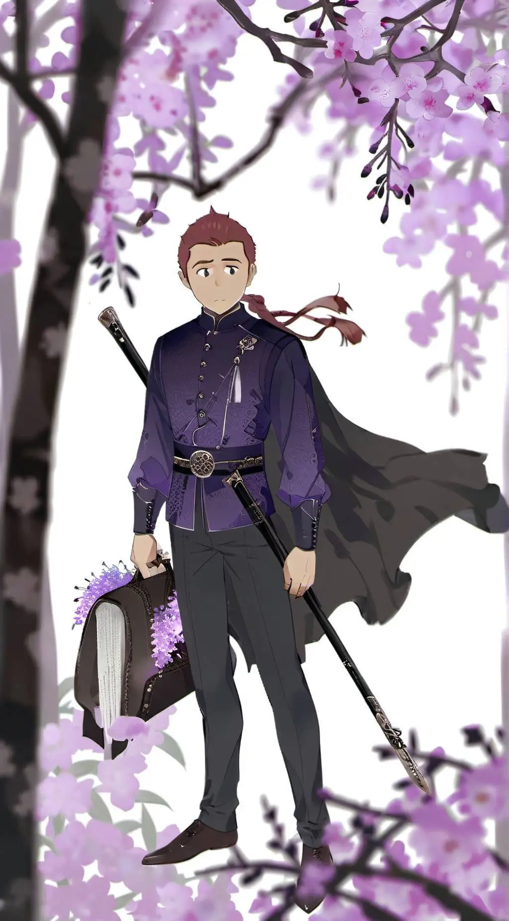 ai character: Stephen Stotch  background