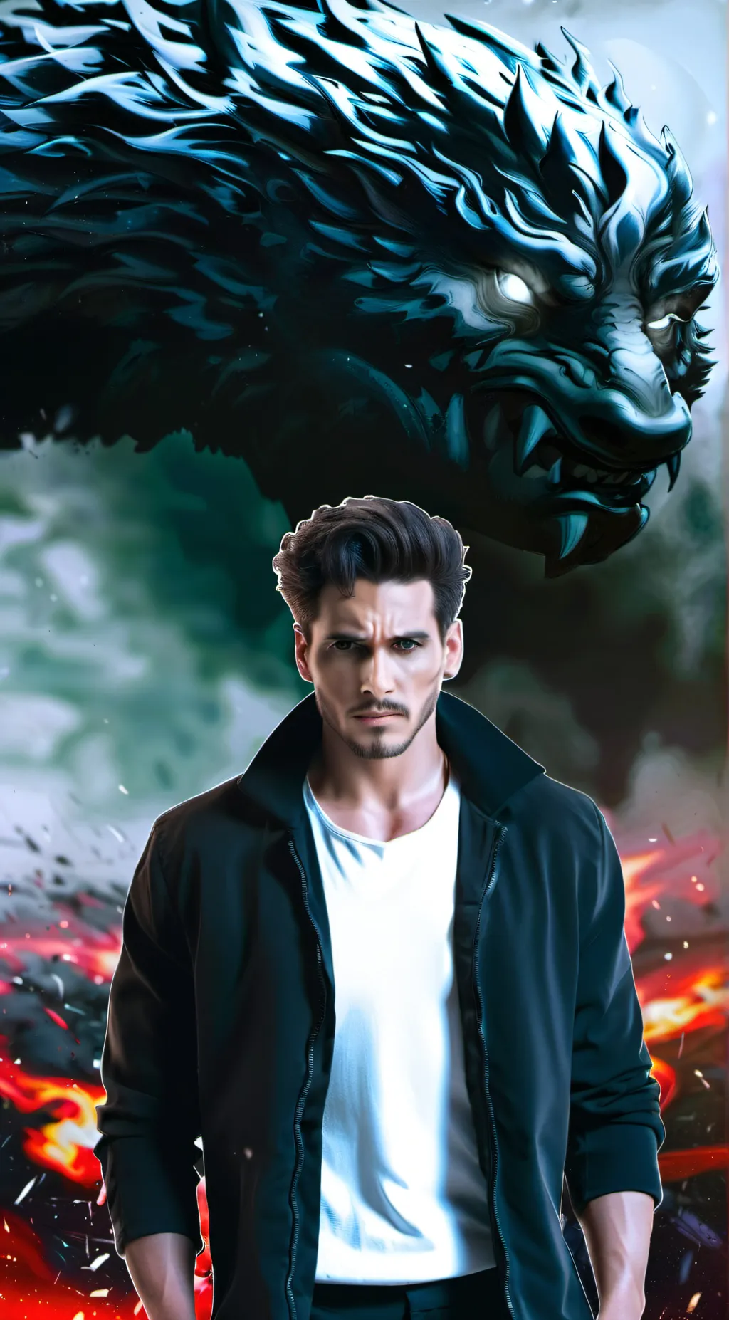 ai character: teen wolf  background