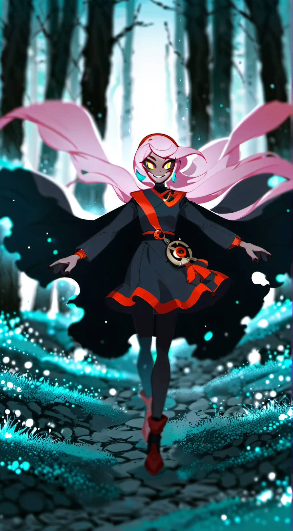 ai character: Amethyst background