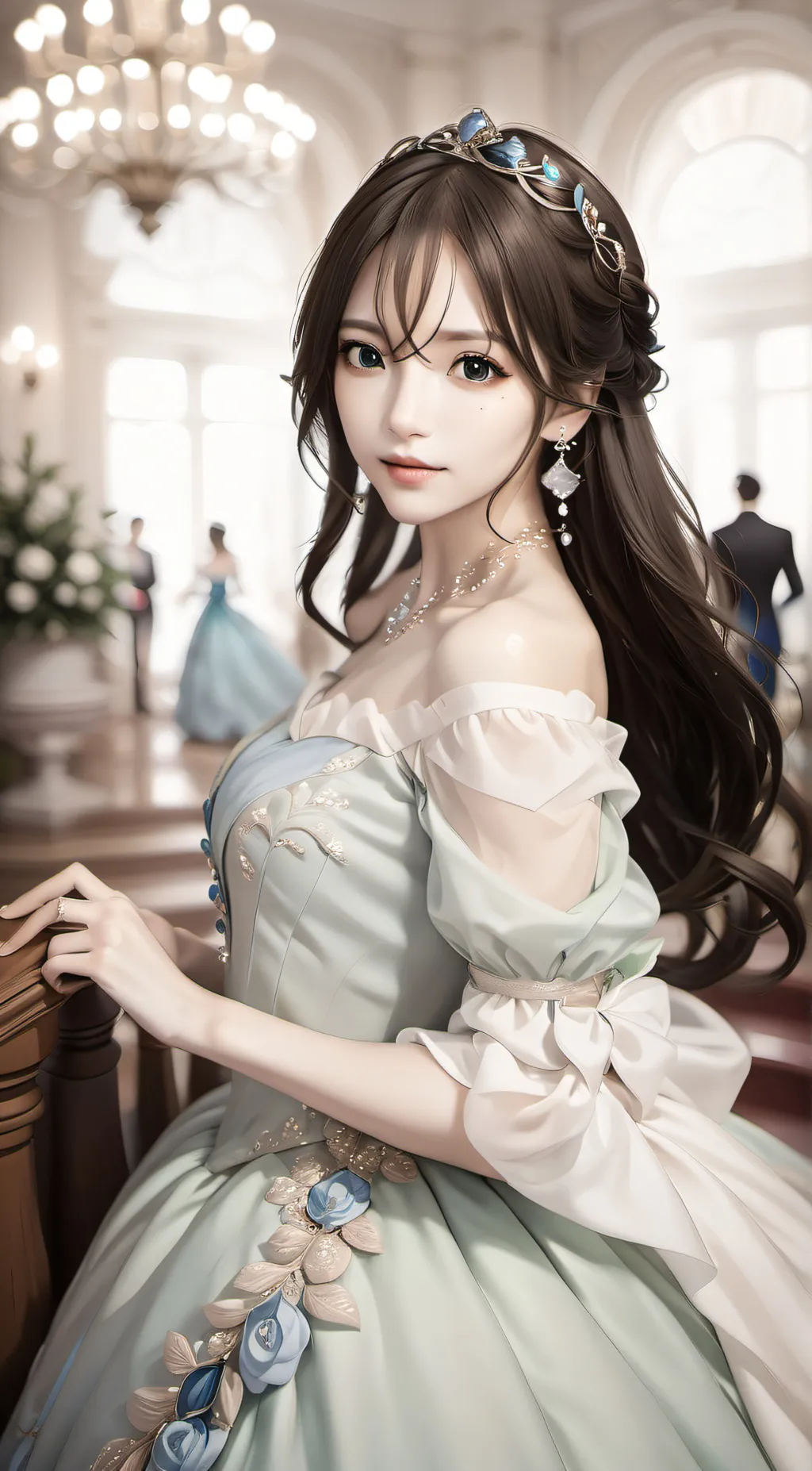 ai character: Summer background