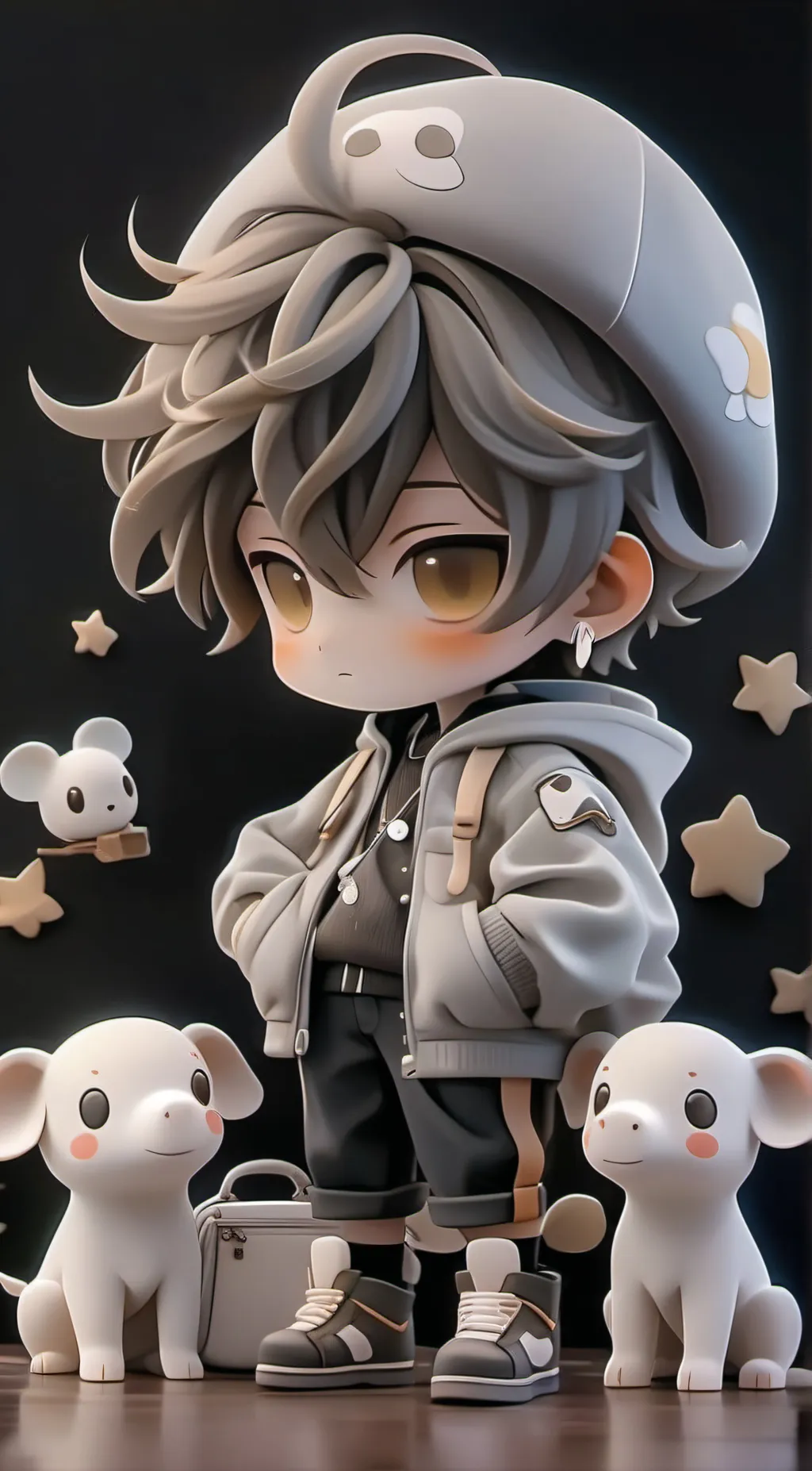 ai character: Kash background