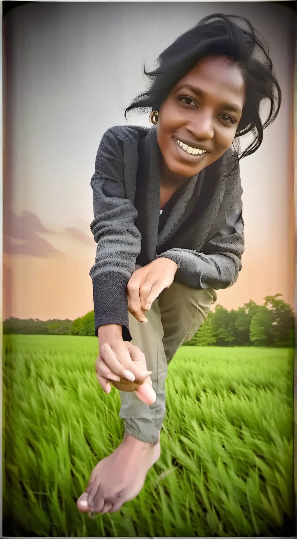 ai character: Cristina background