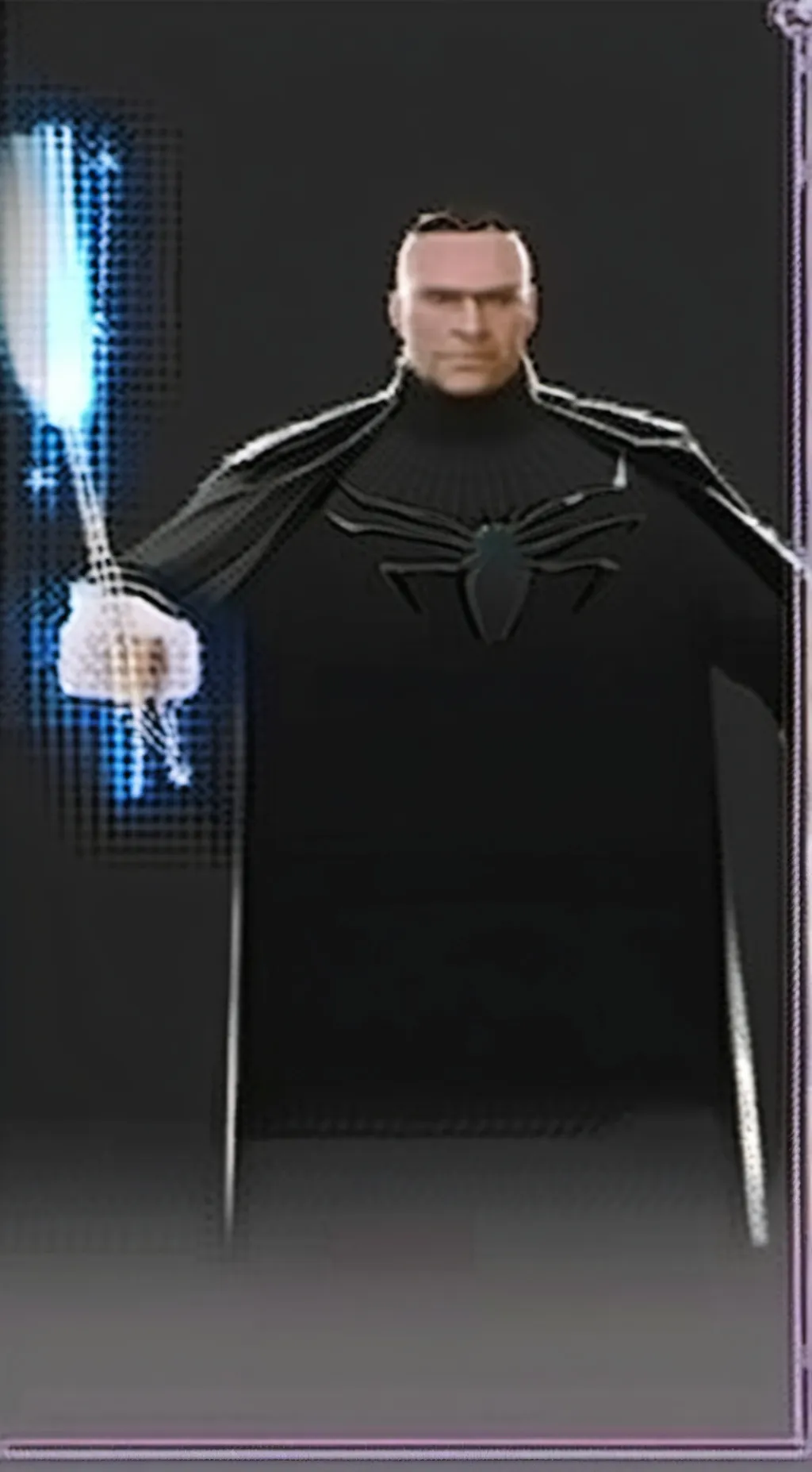 ai character: King pen background