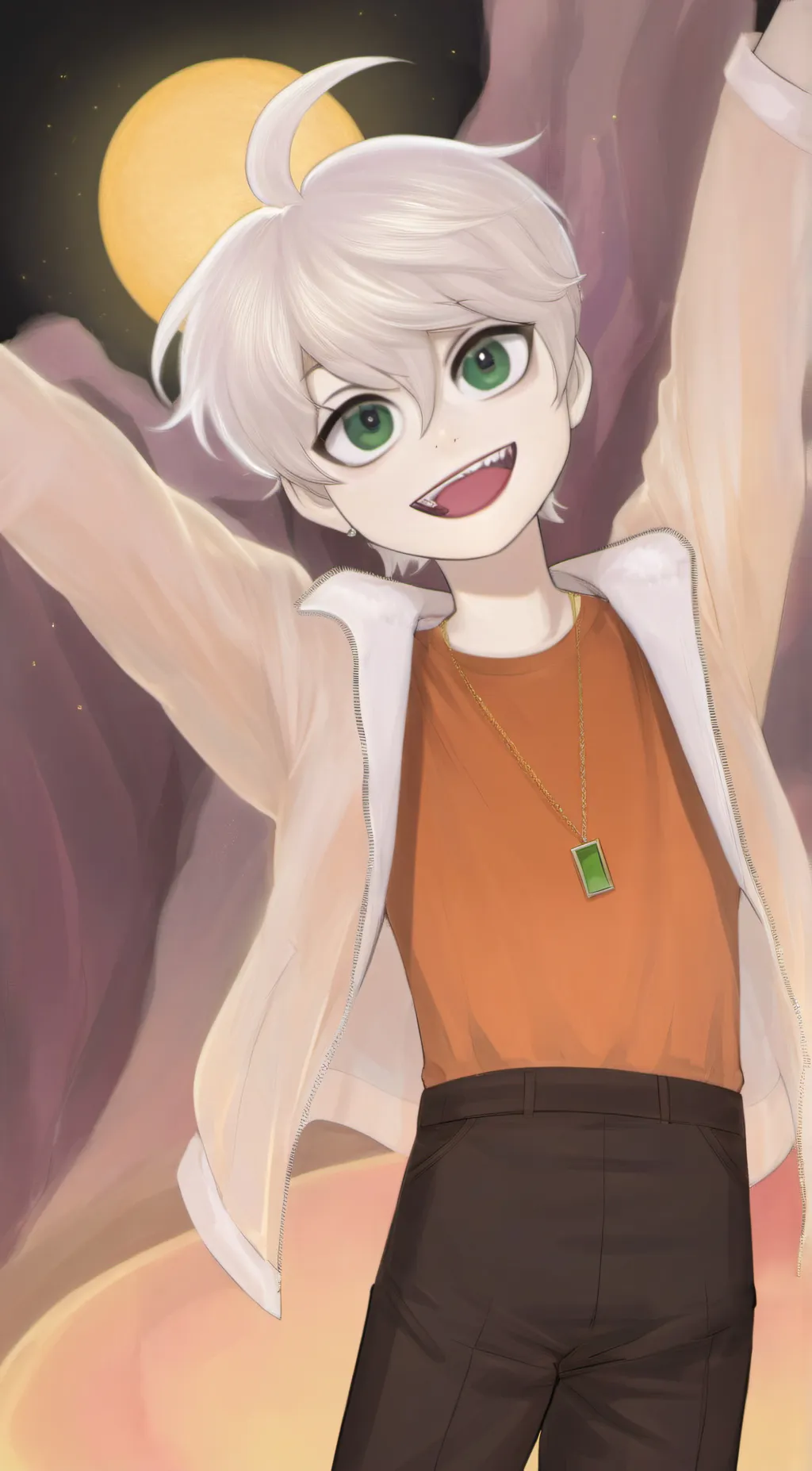 ai character: DogDay background