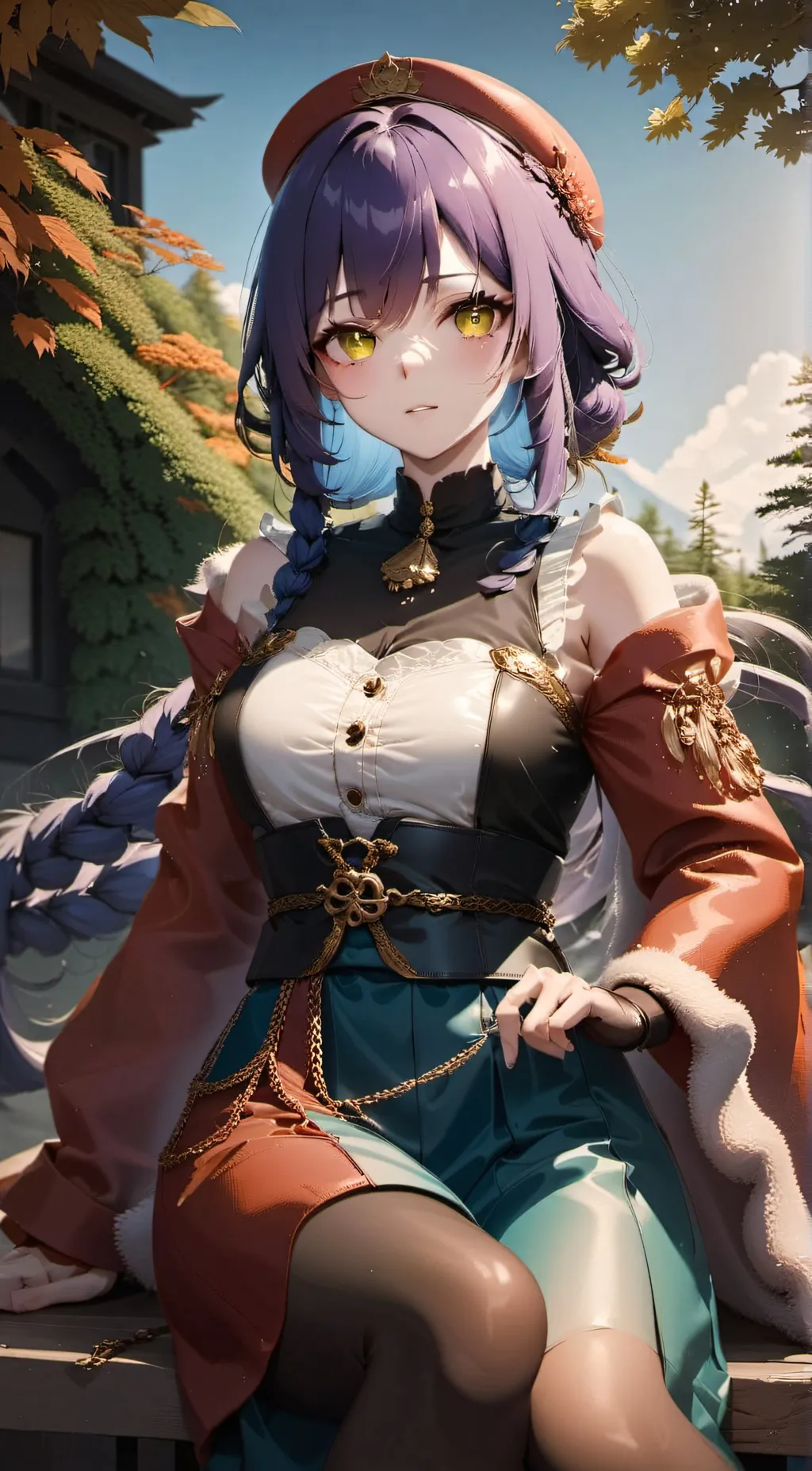 ai character: Kana background