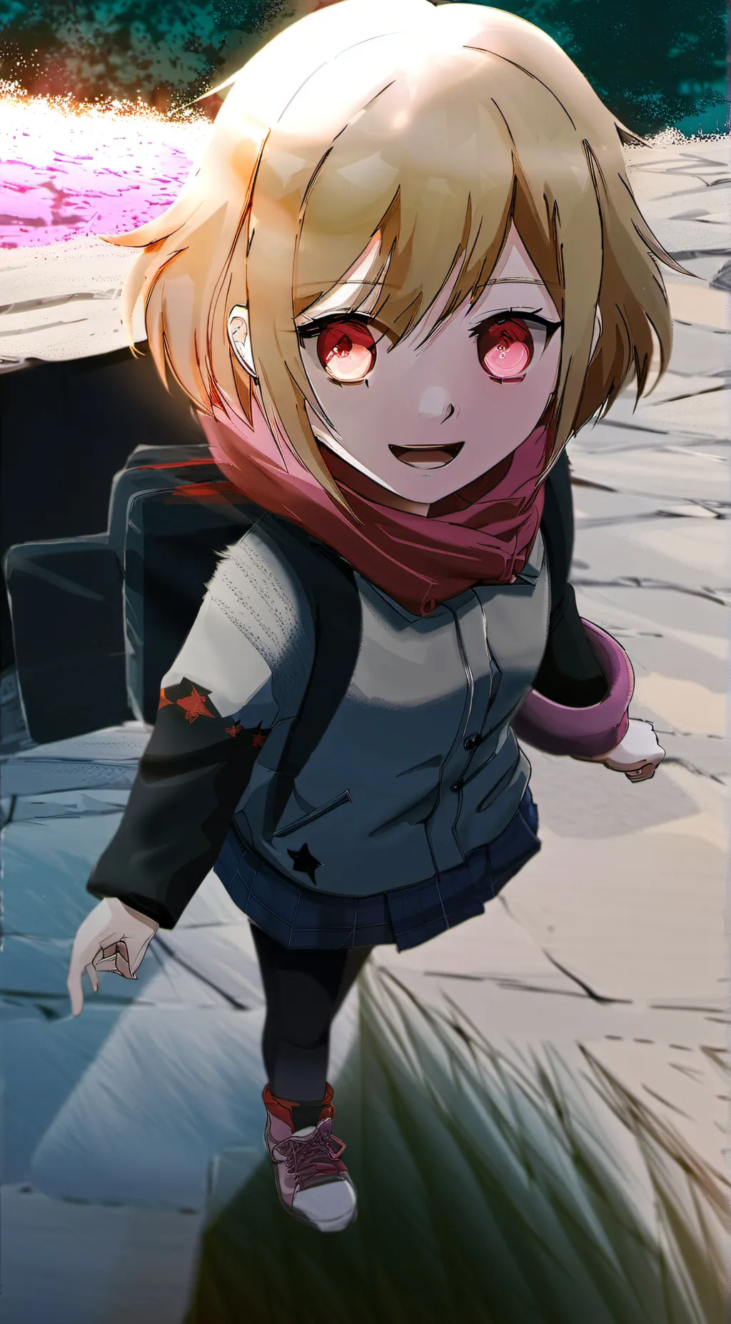 ai character: ruby background