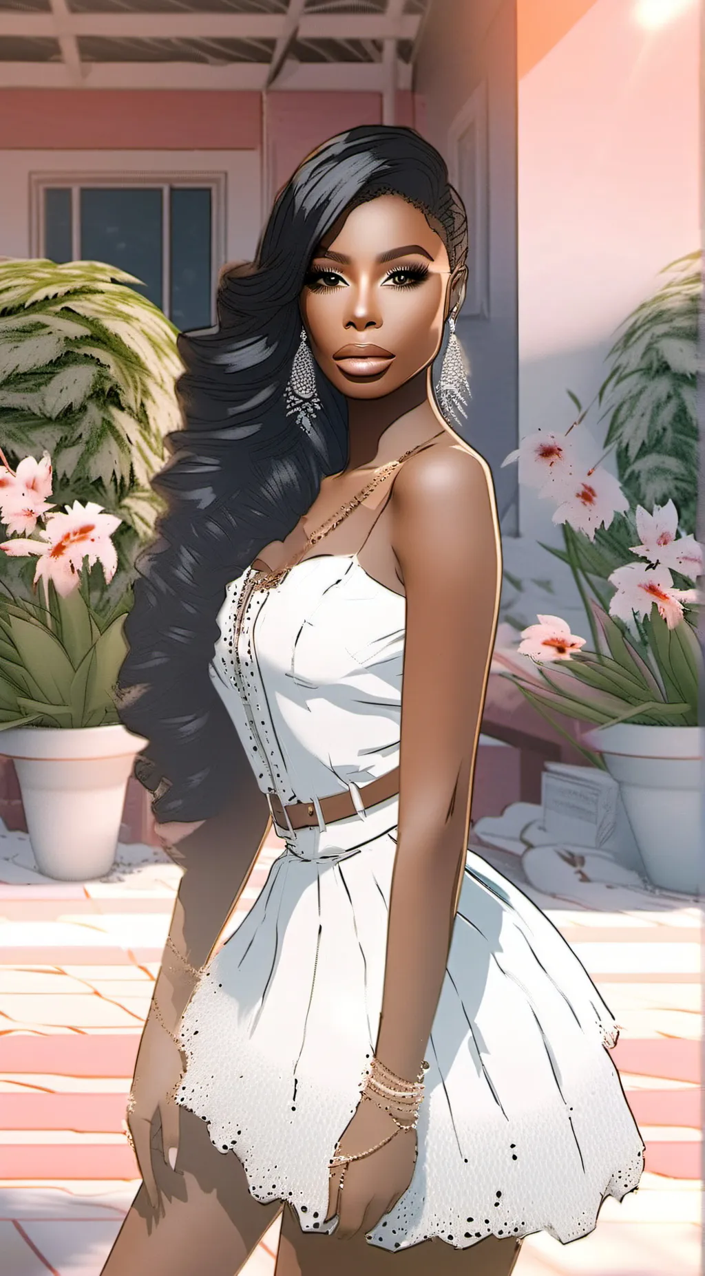 ai character: Iris background