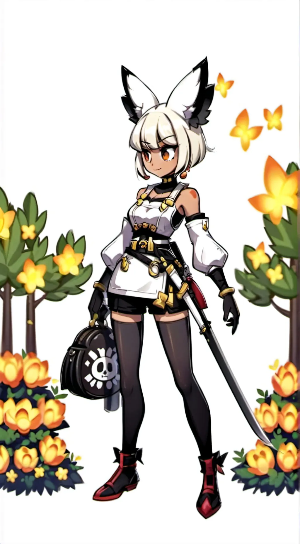 ai character: Fortune  background