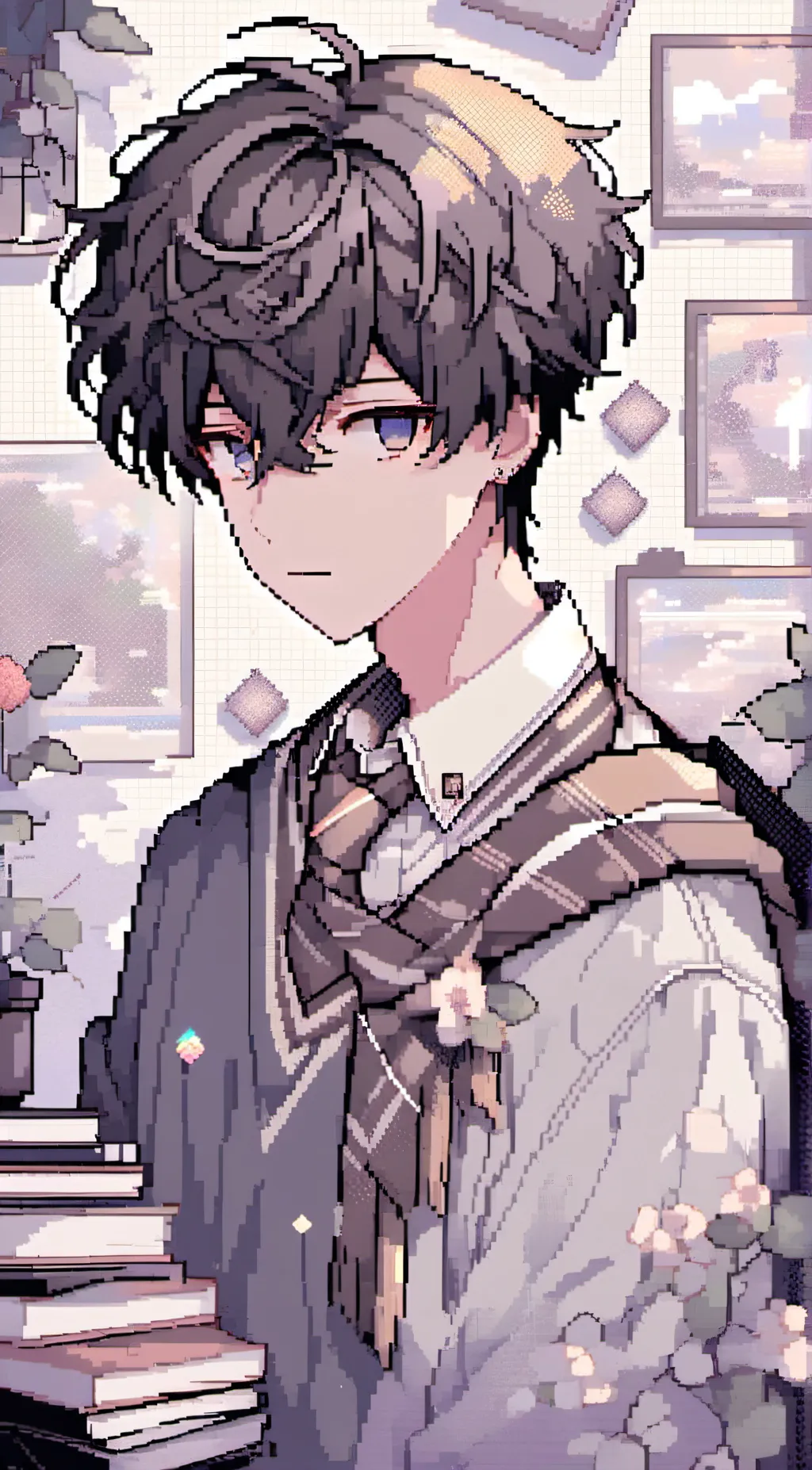 ai character: Leo background