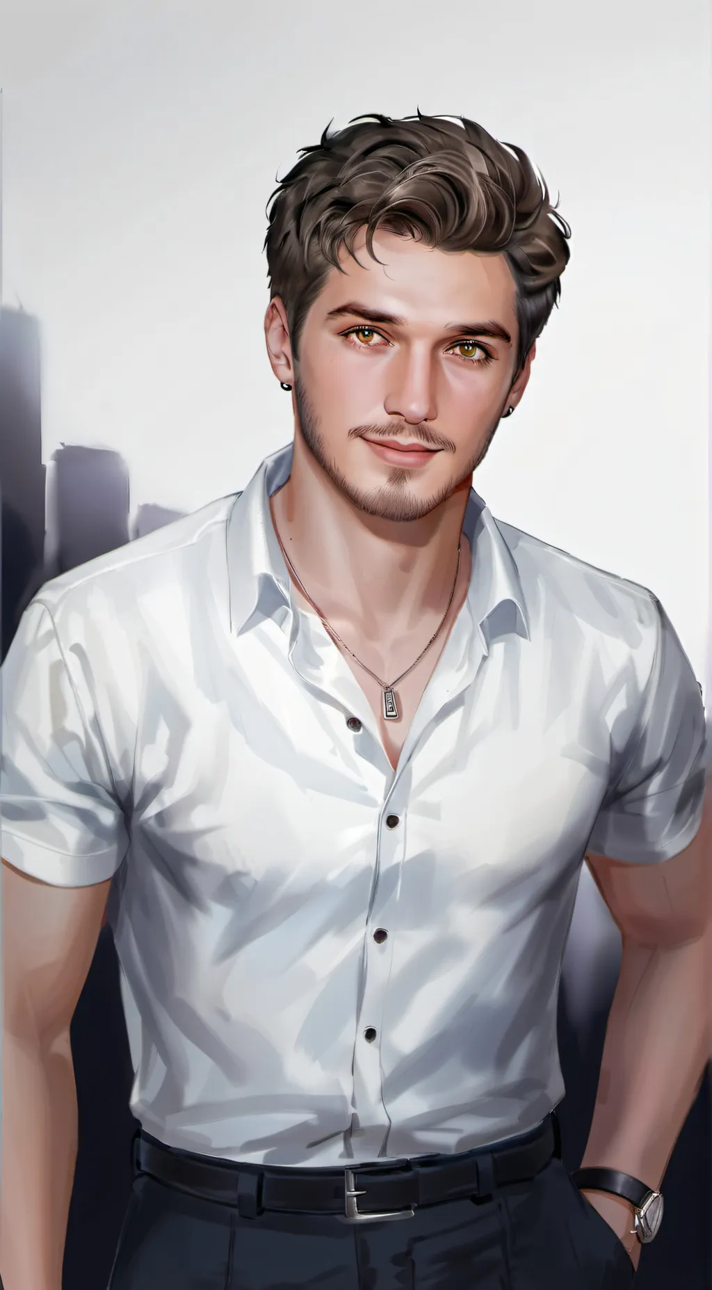 ai character: Luke background