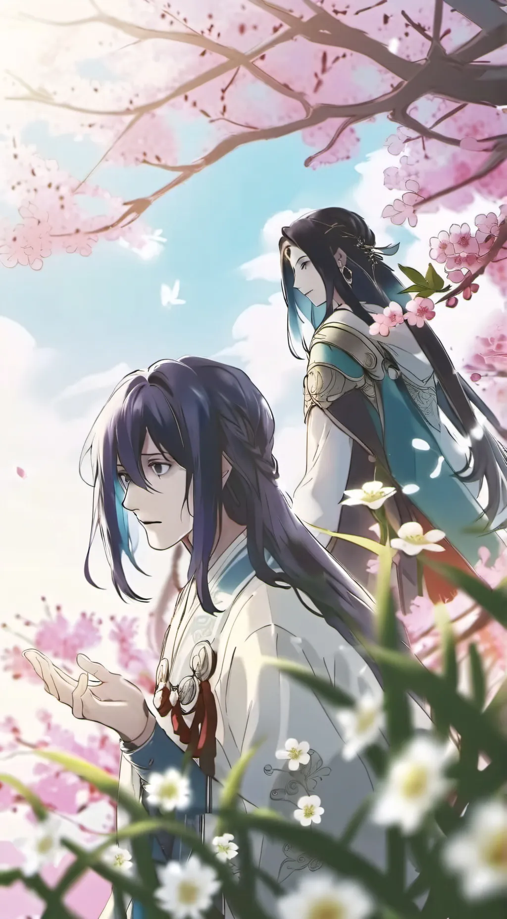 ai character: top background