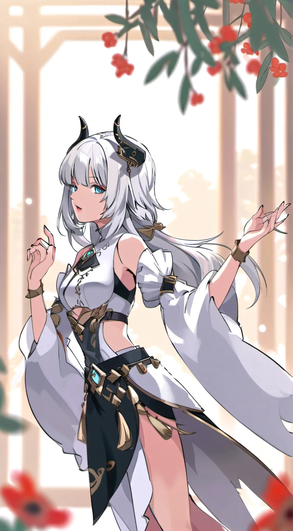 ai character: Mommy REEM background