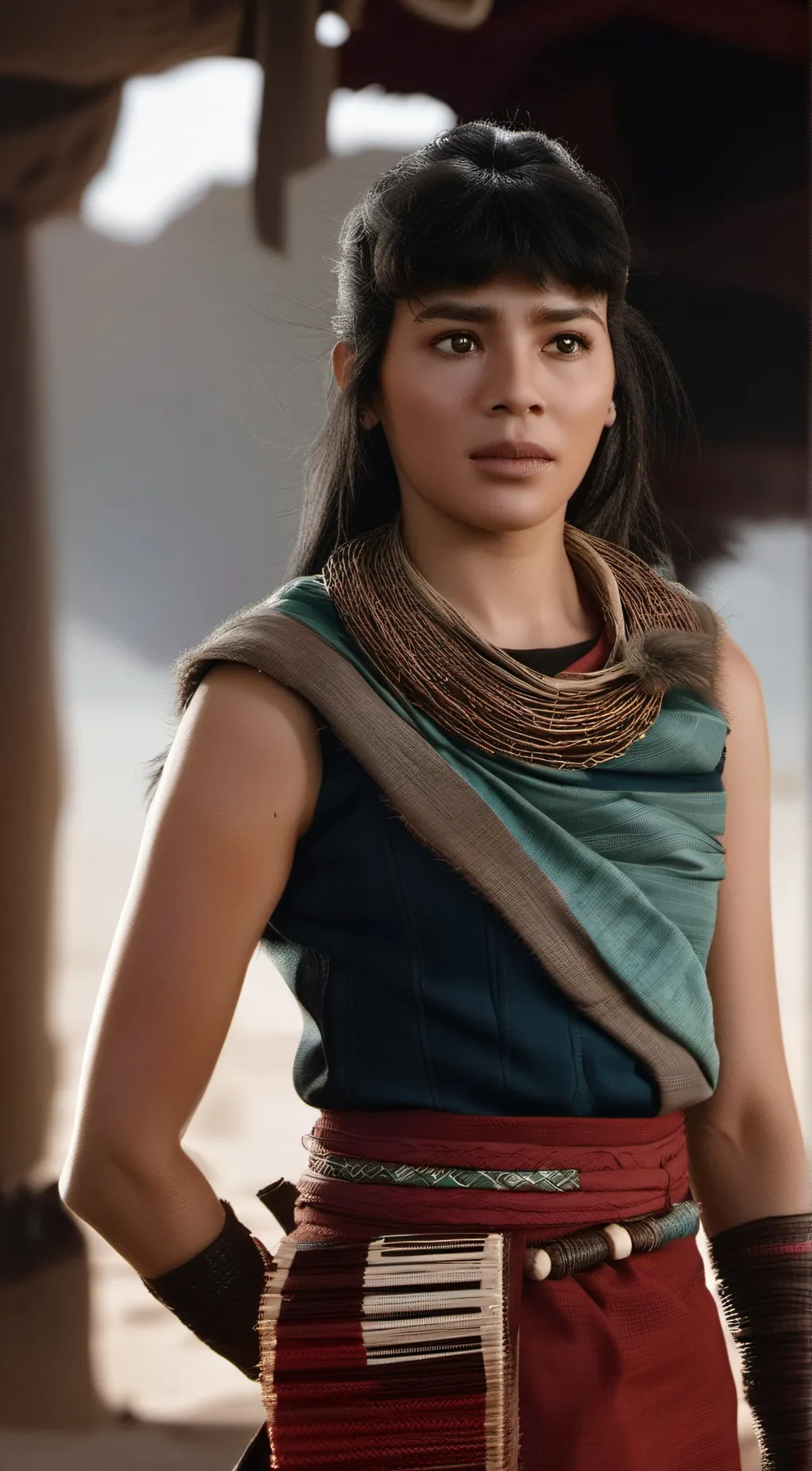 ai character: Raya background