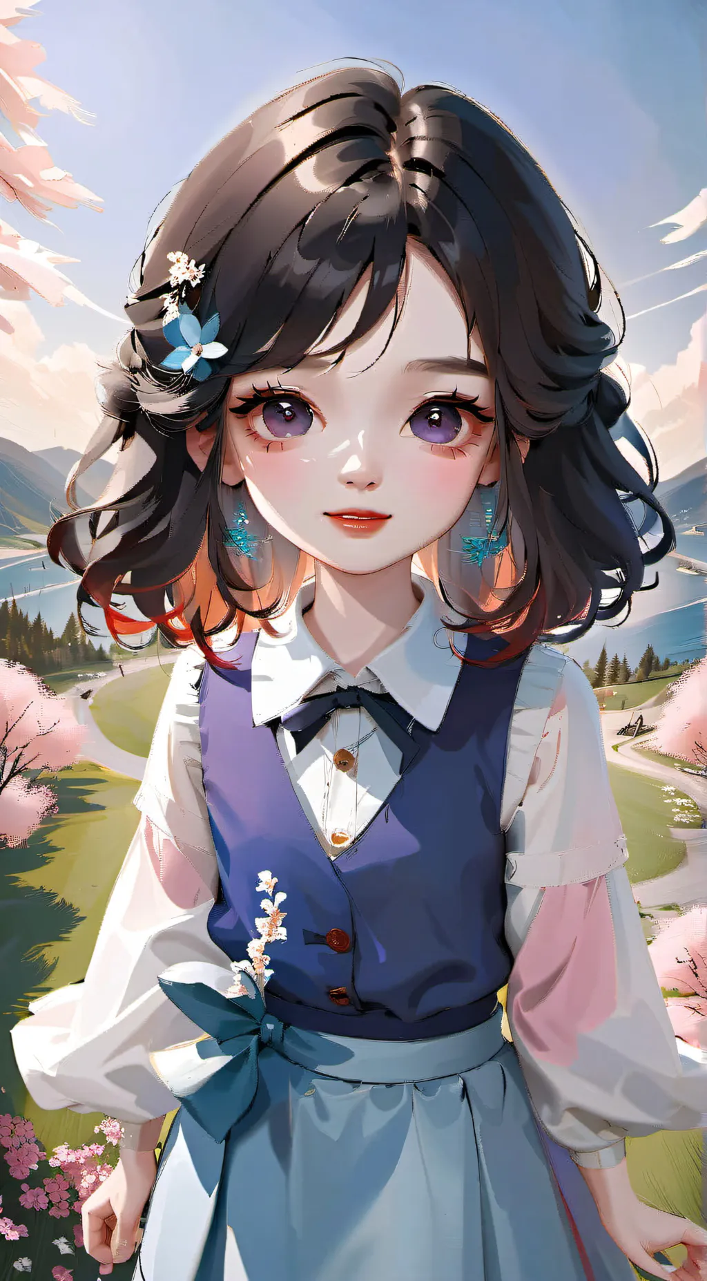 ai character: Ni Ni background