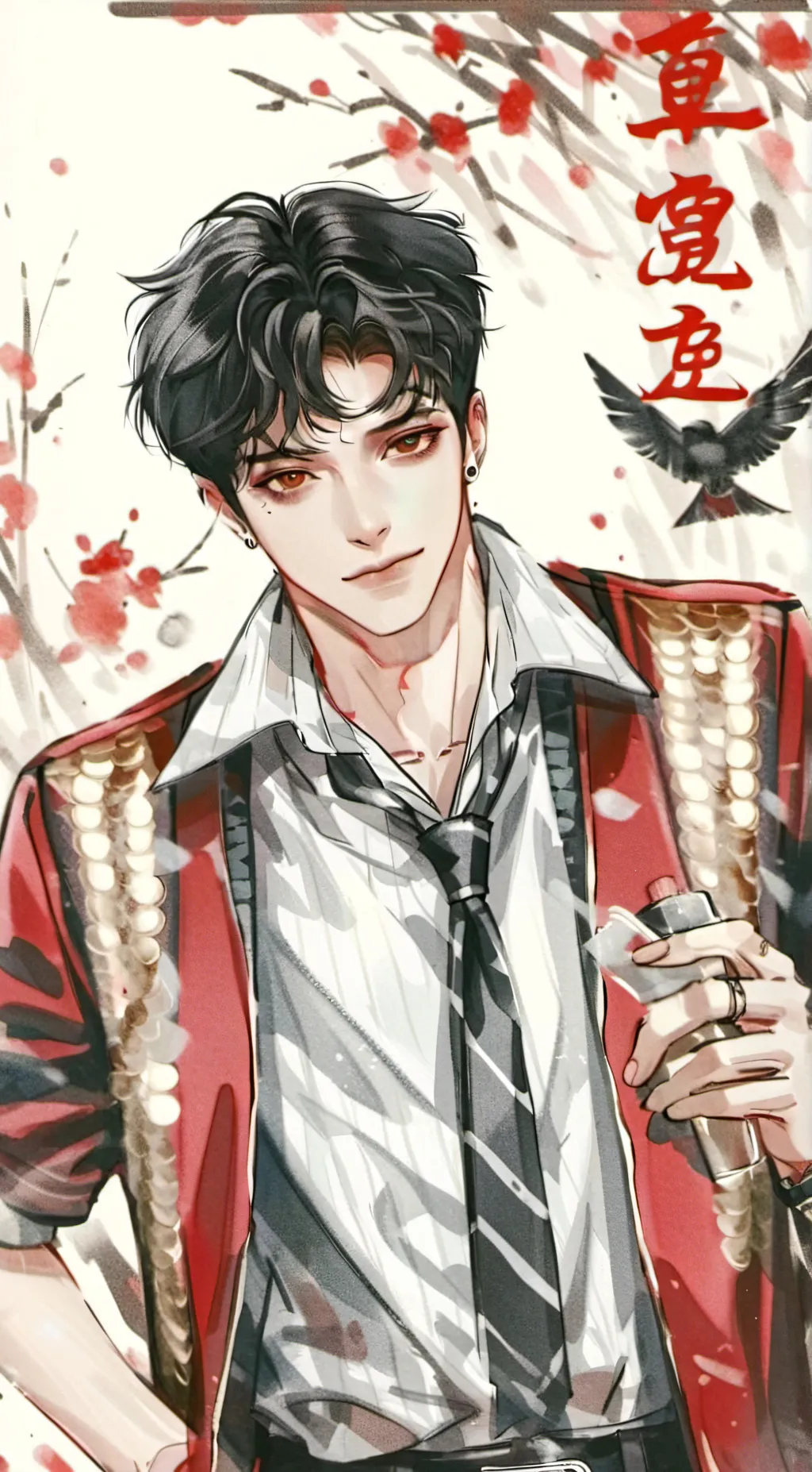 ai character: Mike (simp) background