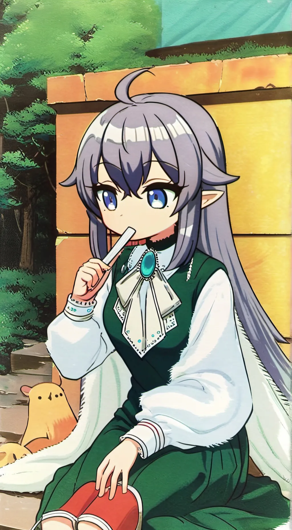 ai character: Lulu background