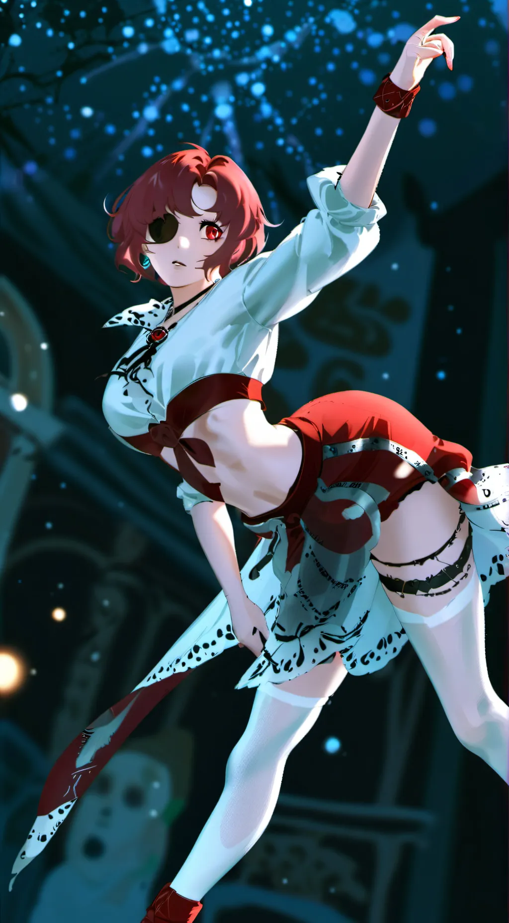 ai character: demonica background