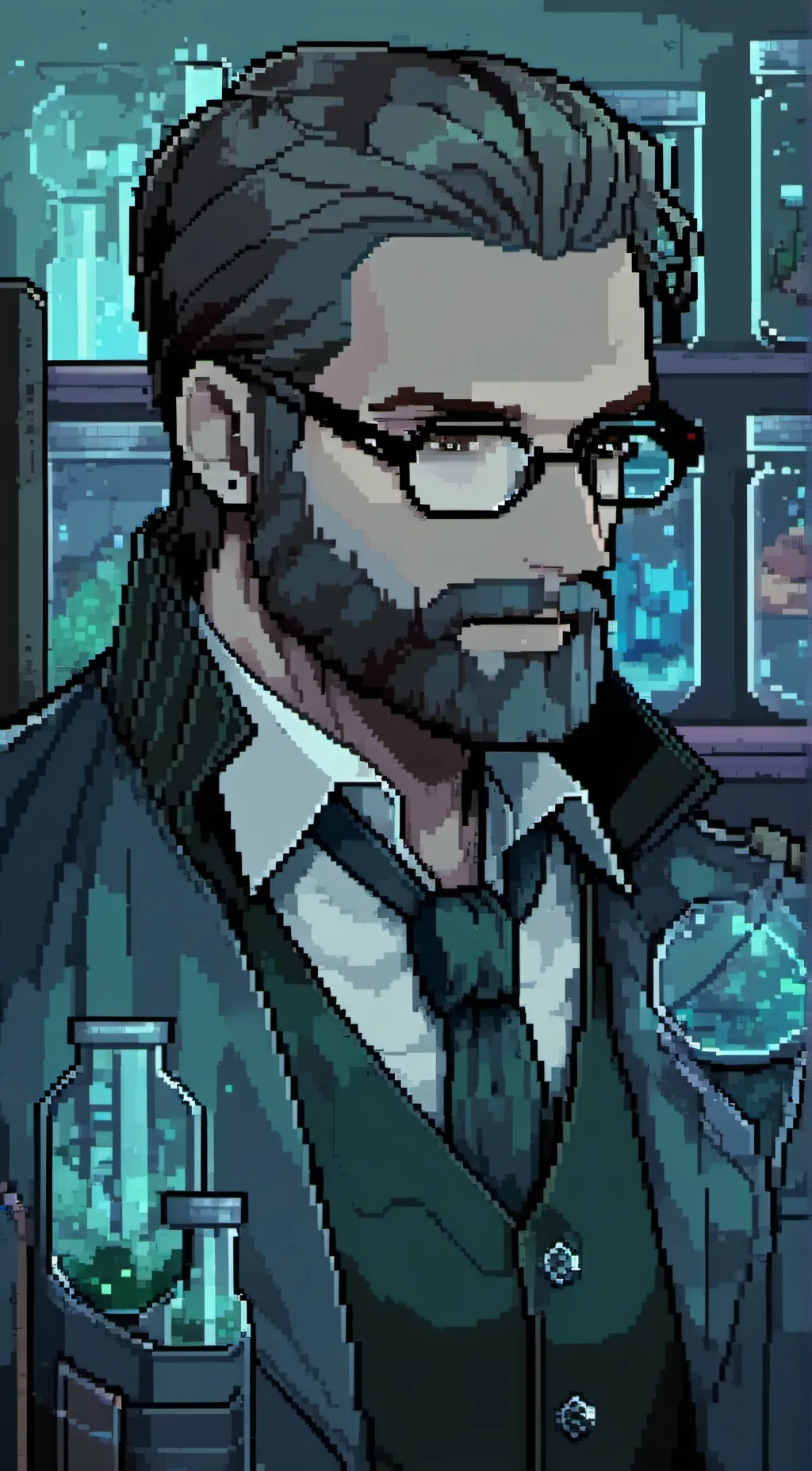 ai character: Dr. Hugh background