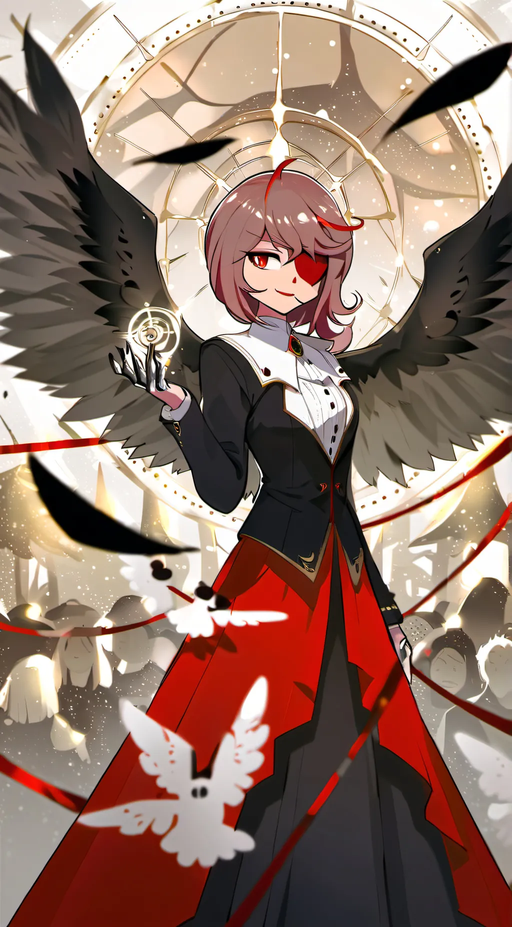 ai character: Rose Mary background