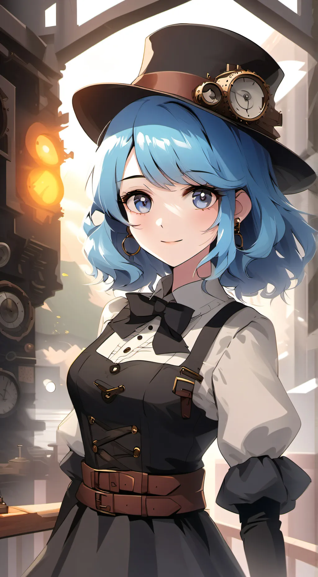 ai character: Lily background