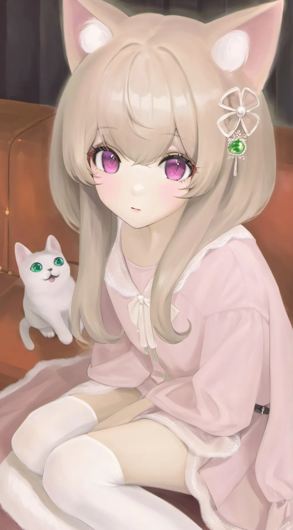 ai character: Emily  background