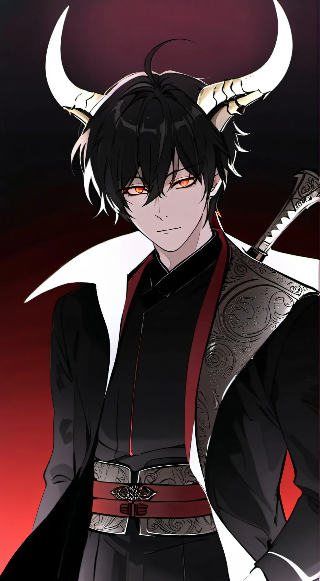 ai character: 오 Kangwoo background