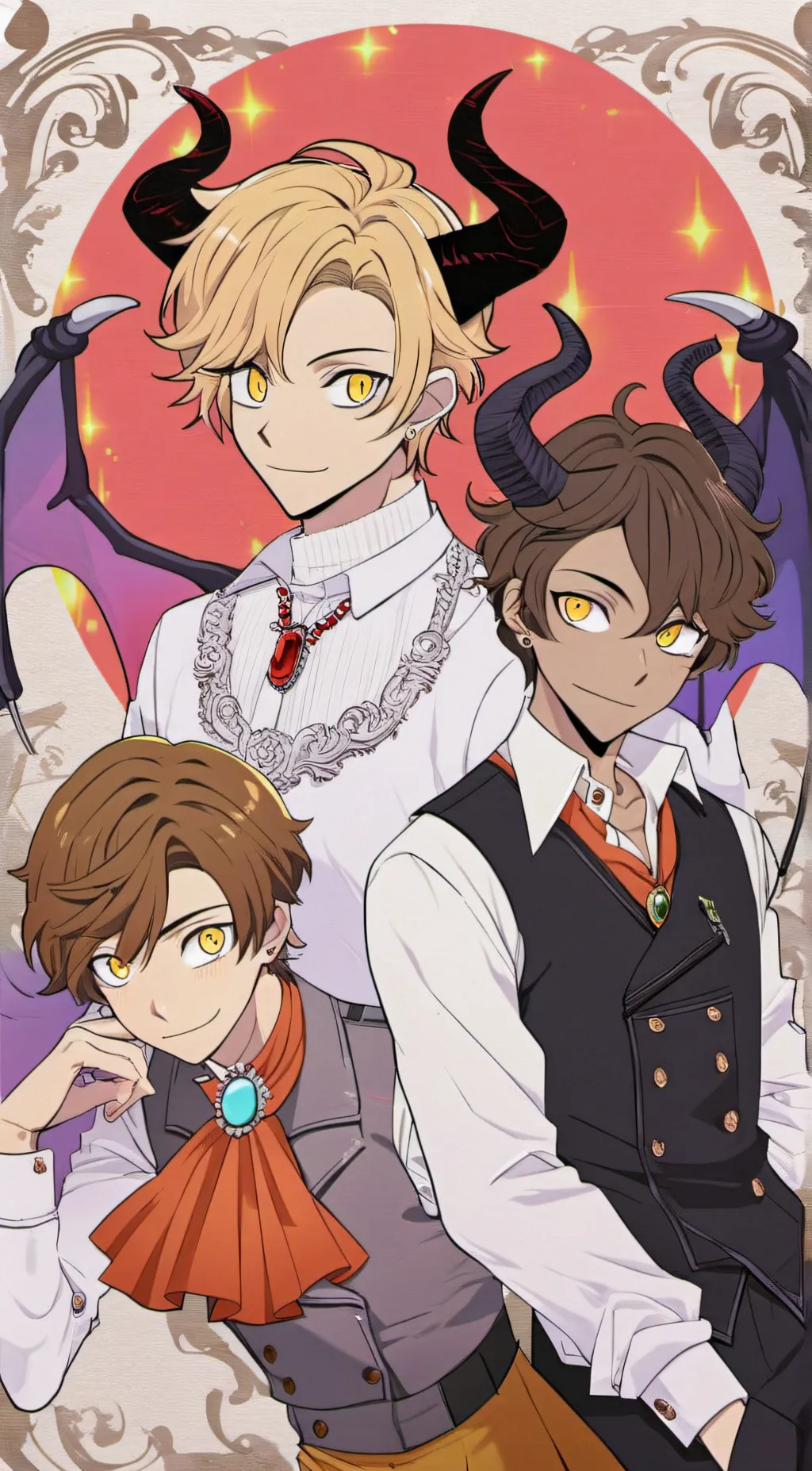 ai character: The Three Demons background