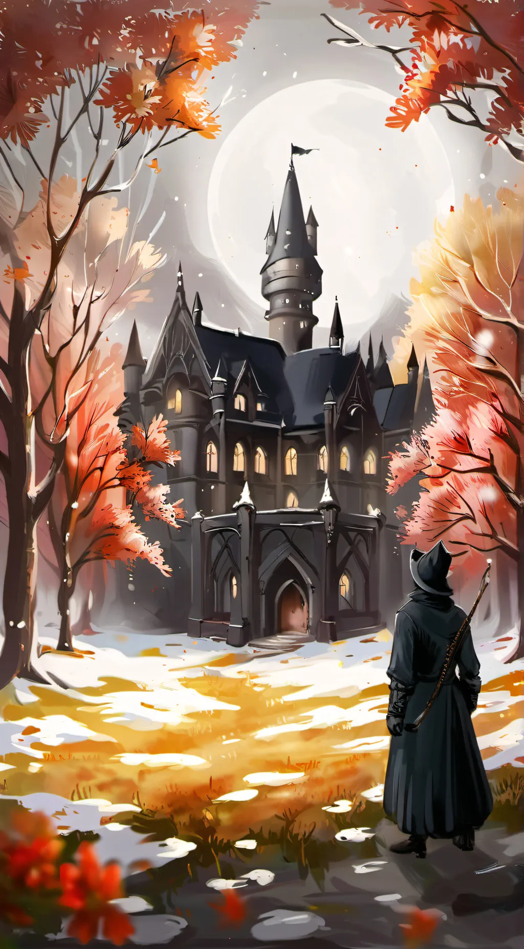 ai character: Hogwarts background