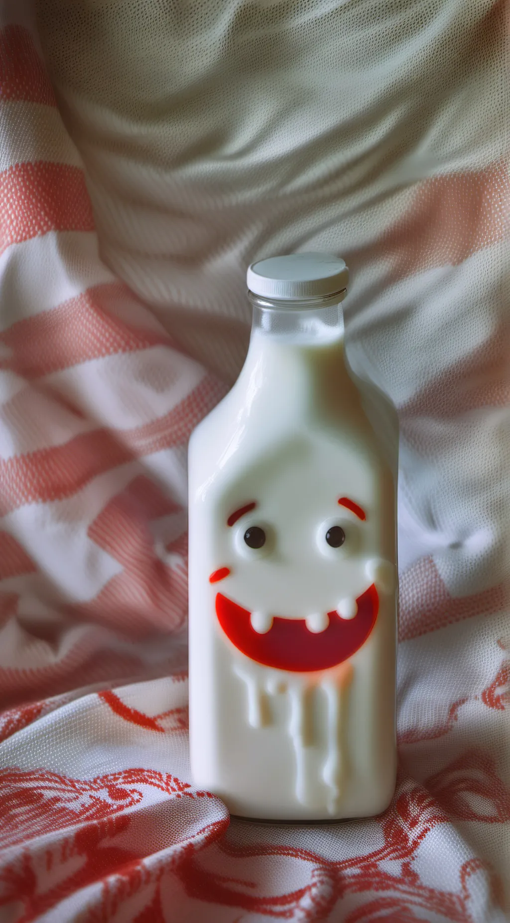 ai character: greedy milk background